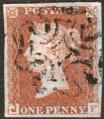 1841 sg8 red - b1, plate