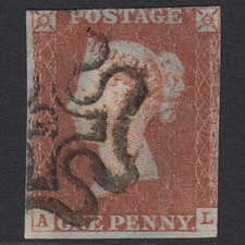 G20_18 GB QV 1841 1d PLATE 33