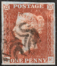 1841 SG8 1d RED BROWN PLATE 12