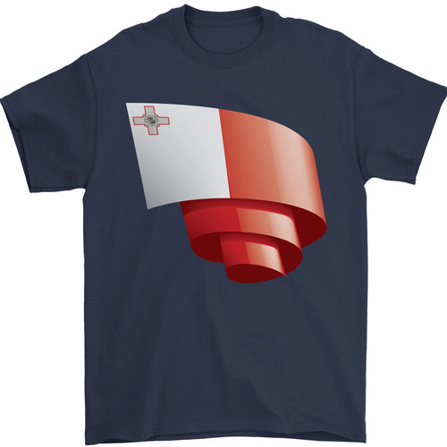 Curled malta flag maltese day - curled,
