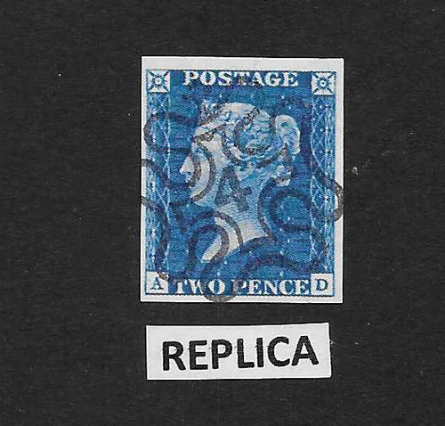 Victoria 1840 2d blue - gb,