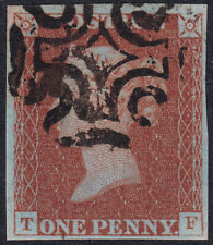 1841 SG8 BS15 1d RED BROWN