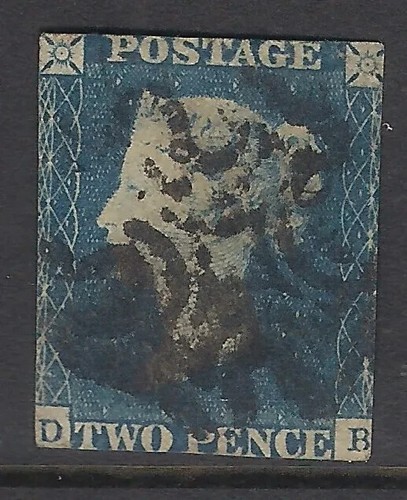 1840 blue letters - 1840,