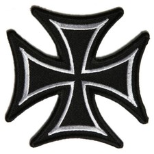 Embroidered Maltese Cross Sew